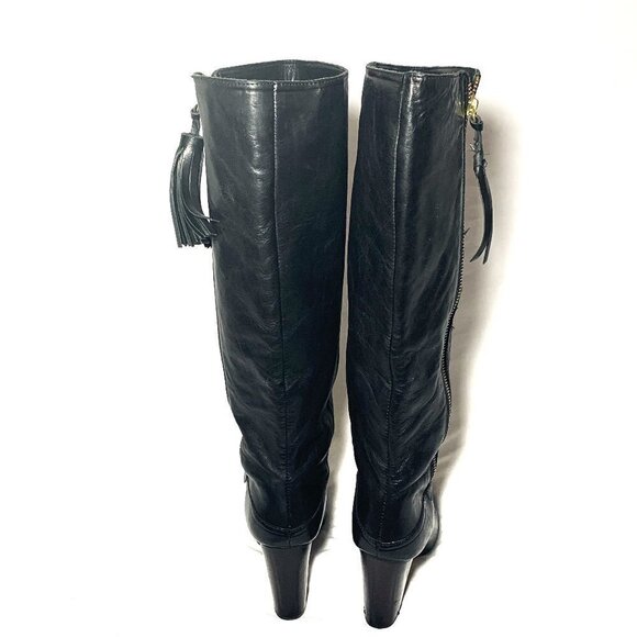 Coach Women Leather  Boots Size 8.5 - Picture 3 of 7